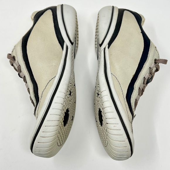 Merrell women's Cosmos leather gray/navy sneakers size 6.5 - Picture 5 of 12